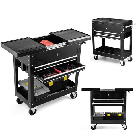 metal box on wheels|tool box organizer on wheels.